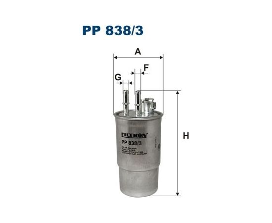 Filtron Degvielas filtrs PP838/3