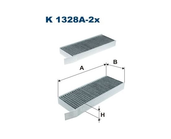 Filtron Salona filtrs K1328A-2x