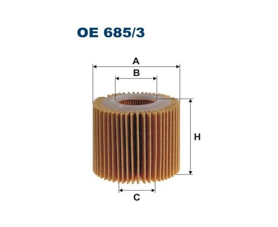 Filtron Eļļas filtrs OE685/3