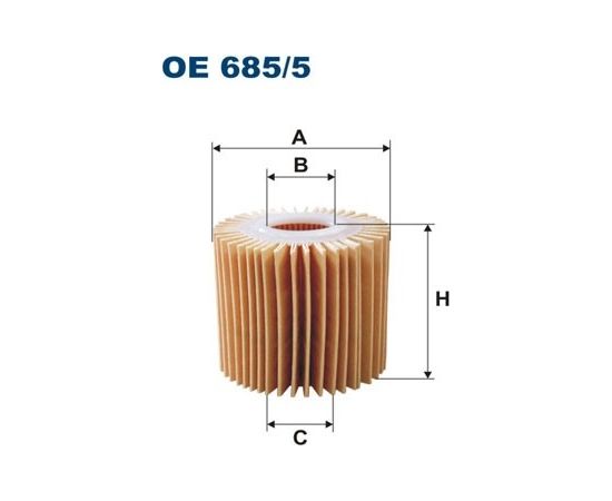 Filtron Eļļas filtrs OE685/5