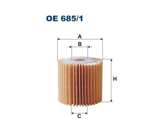 Filtron Eļļas filtrs OE685/1