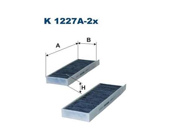 Filtron Salona filtrs K1227A-2X