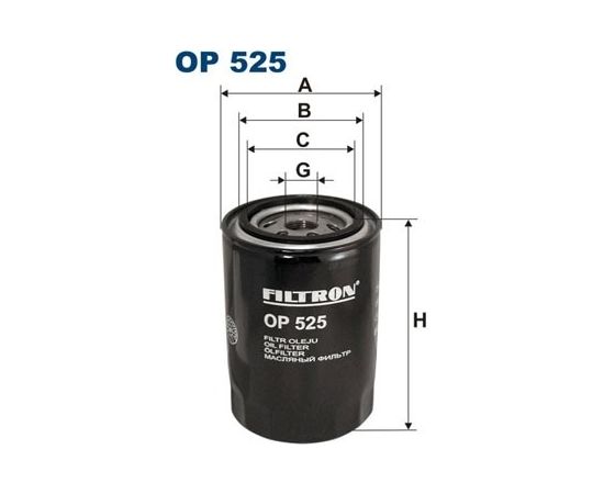 Filtron Eļļas filtrs OP525