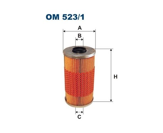 Filtron Eļļas filtrs OM523/1