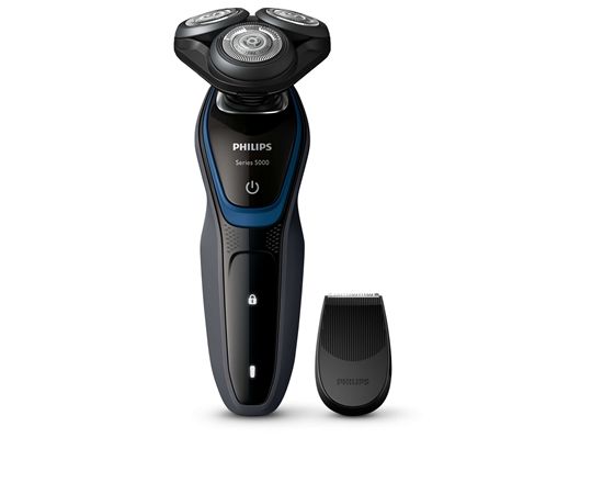 Philips S5100/06 Shaver for Men, Rechargeable, Black