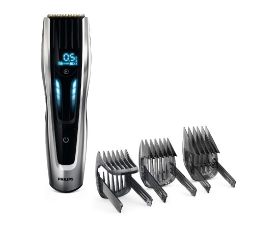 Philips Hairclipper series 9000 hair clipper HC9450/15 Titanium blades 400 length settings 120mins cordless use/1h charge / HC9450/15