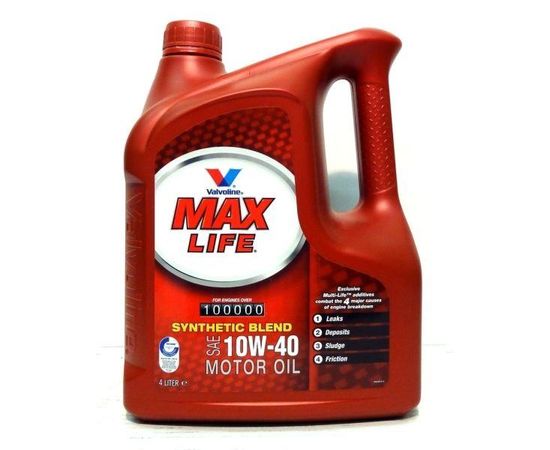 Valvoline Motoreļļa MaxLife 10W40 60L