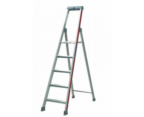 Hymer SC40 step ladder with safety platform 4026, 8 steps