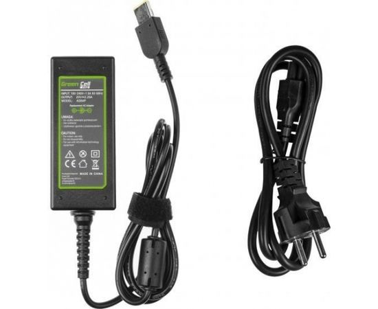 Charger / AC Adapter Green Cell for Lenovo 20V | 2.25A | 45W | Slim Tip