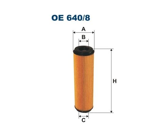 Filtron Eļļas filtrs OE640/8