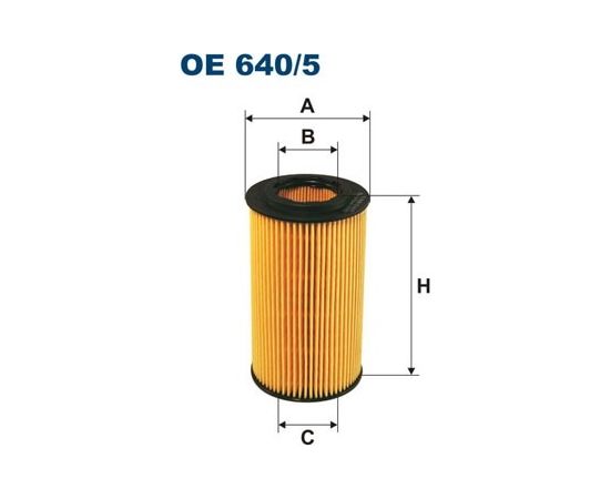 Filtron Eļļas filtrs OE640/5