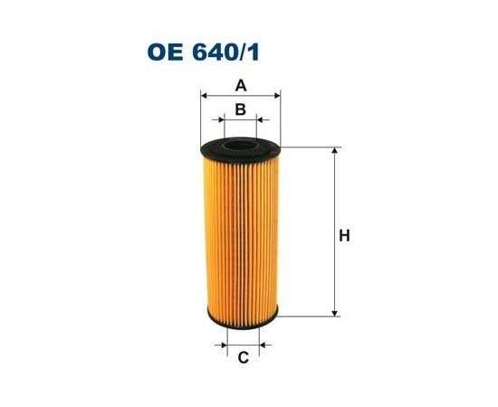 Filtron Eļļas filtrs OE640/1
