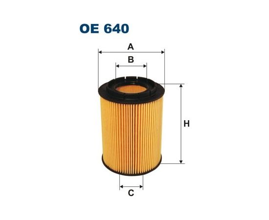 Filtron Eļļas filtrs OE640