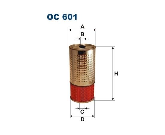 Filtron Eļļas filtrs OC601