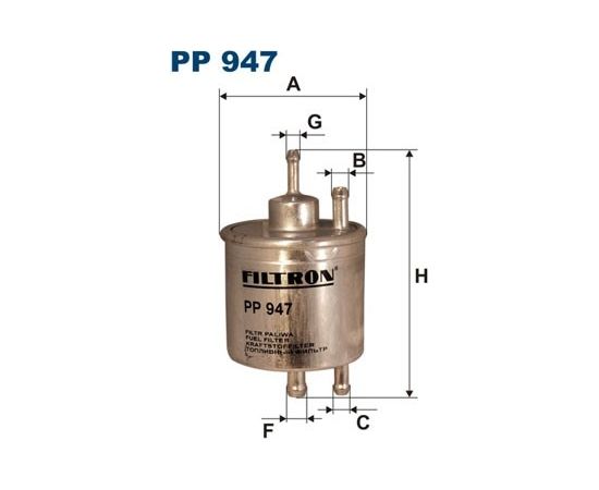 Filtron Degvielas filtrs PP947