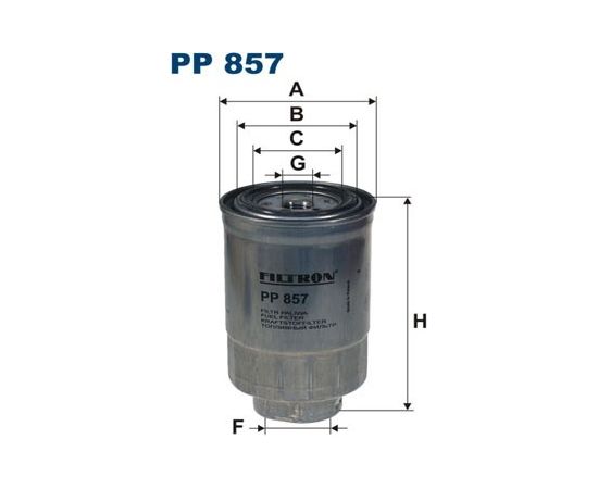 Filtron Degvielas filtrs PP857
