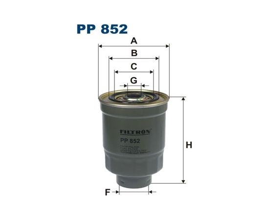 Filtron Degvielas filtrs PP852