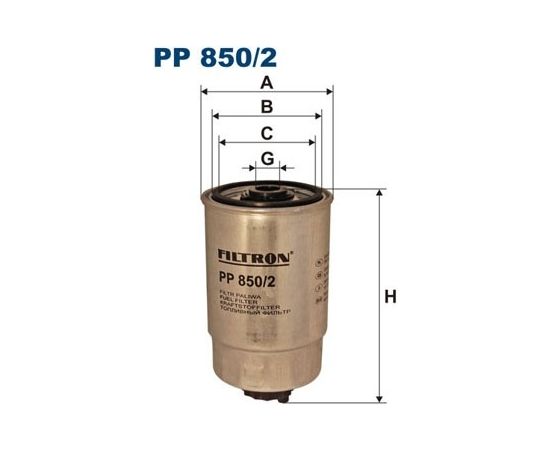 Filtron Degvielas filtrs PP850/2