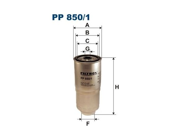 Filtron Degvielas filtrs PP850/1