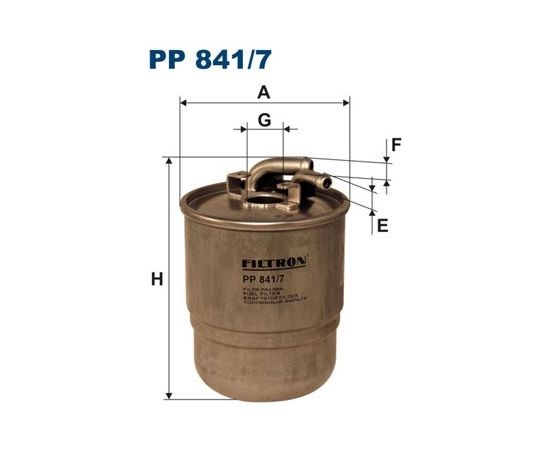 Filtron Degvielas filtrs PP841/7