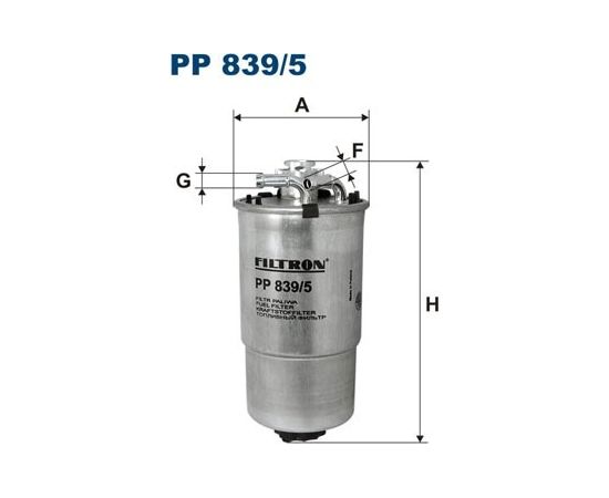 Filtron Degvielas filtrs PP839/5