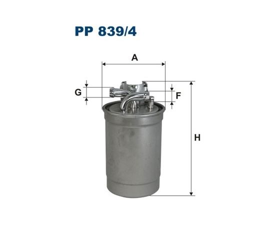 Filtron Degvielas filtrs PP839/4