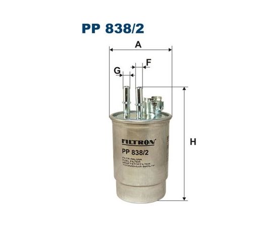 Filtron Degvielas filtrs PP838/2