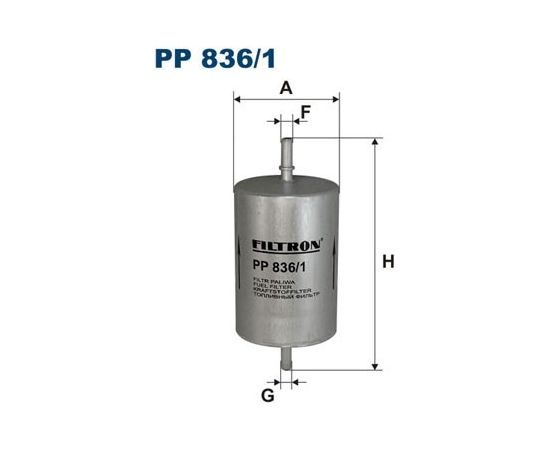 Filtron Degvielas filtrs PP836/1