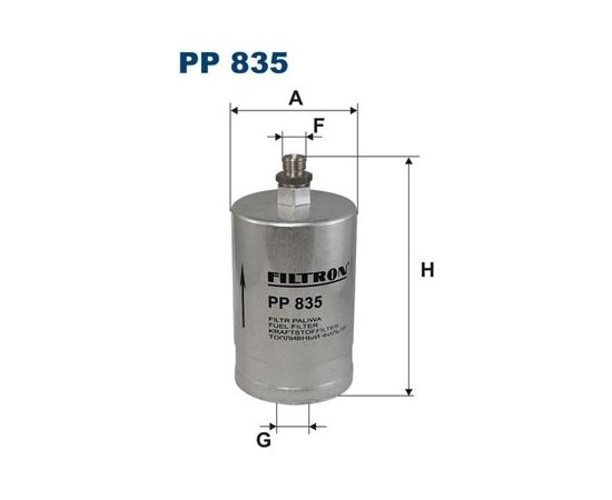 Filtron Degvielas filtrs PP835