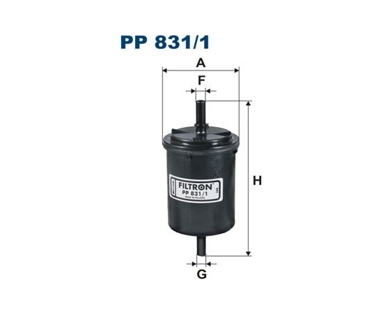 Filtron Degvielas filtrs PP831/1