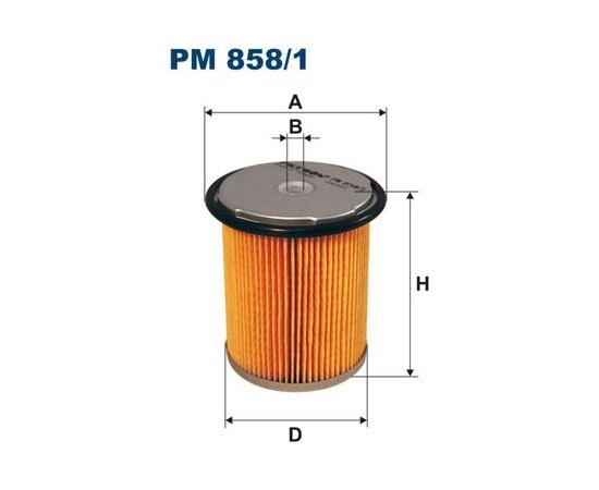 Filtron Degvielas filtrs PM858/1