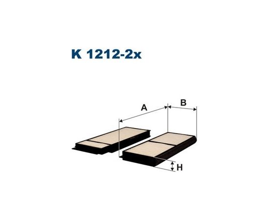 Filtron Salona filtrs K1212-2X