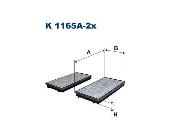 Filtron Salona filtrs K1165A-2X