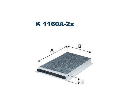 Filtron Salona filtrs K1160A-2X