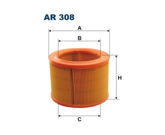 Filtron Gaisa filtrs AR308