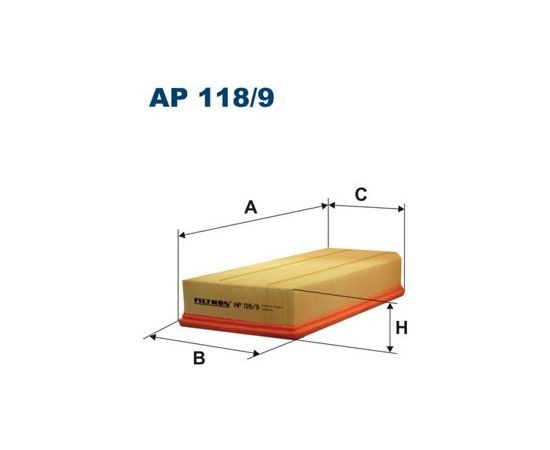 Filtron Gaisa filtrs AP118/9