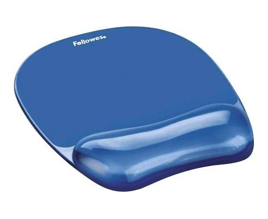 MOUSE PAD CRYSTAL GEL/BLUE 9114120 FELLOWES