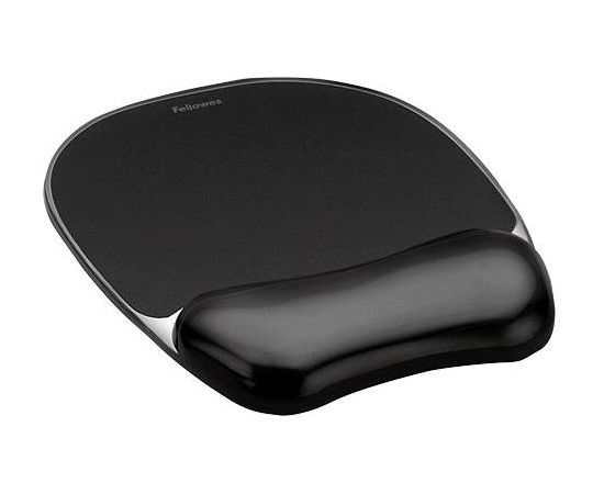 MOUSE PAD CRYSTAL GEL/BLACK 9112101 FELLOWES