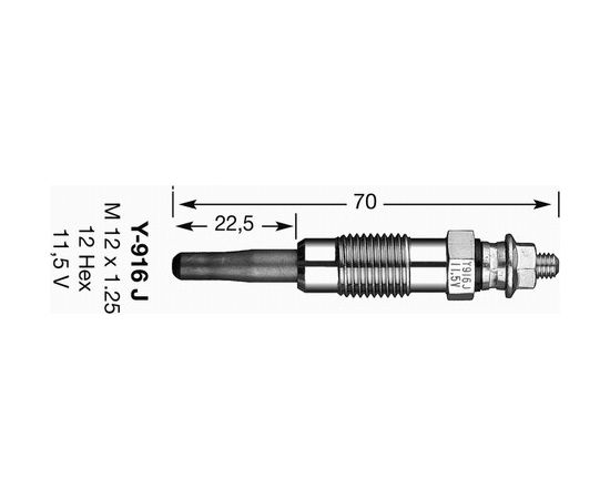 NGK Kvēlsvece D-POWER 6