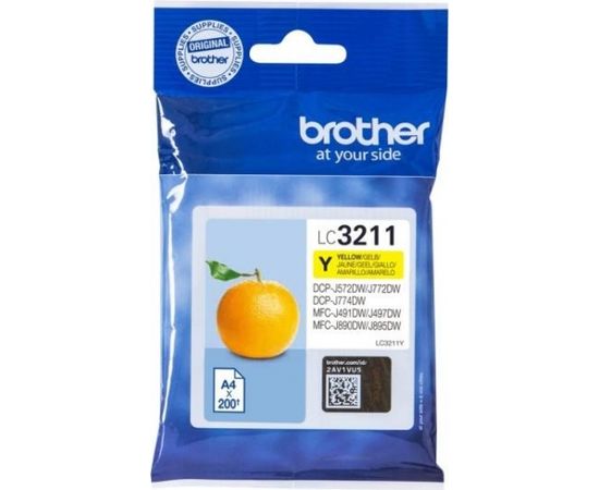 BROTHER LC3211Y TONER YELLOW 200P