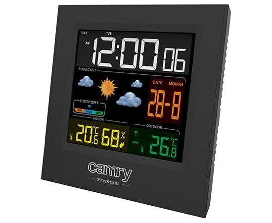 Camry CR 1166 Weather station, Black