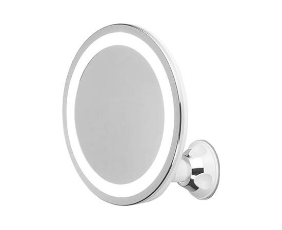 Adler AD 2168 Bathroom Mirror, 3 AAA batteries, LED Lightening, White