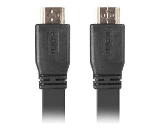 Lanberg cable HDMI M/M V2.0 5M Black Flat