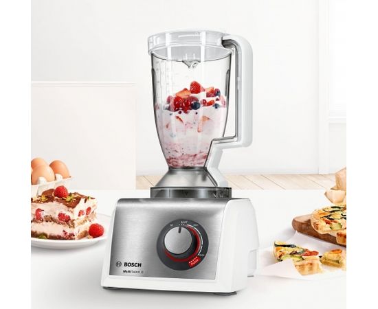 Bosch MC812S820 MultiTalent 8 White / Silver 1250W 3.9L, Blender Food Processor Virtuves kombaini