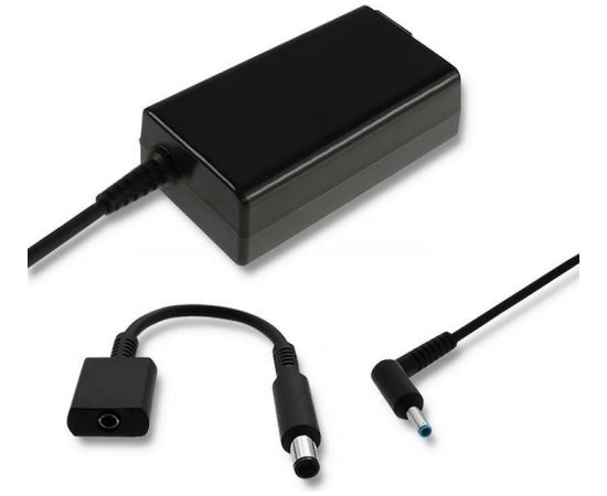 Laptop AC power adapter Qoltec HP 65W | 3.33A | 19V | 4.5*3.0+adapter