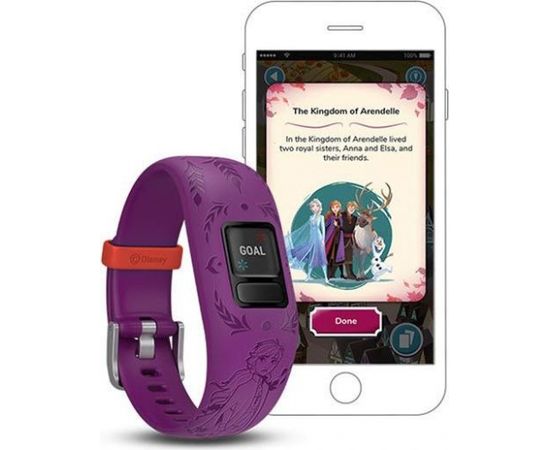 Garmin Vivofit Jr. 2 Frozen Anna, adjustable