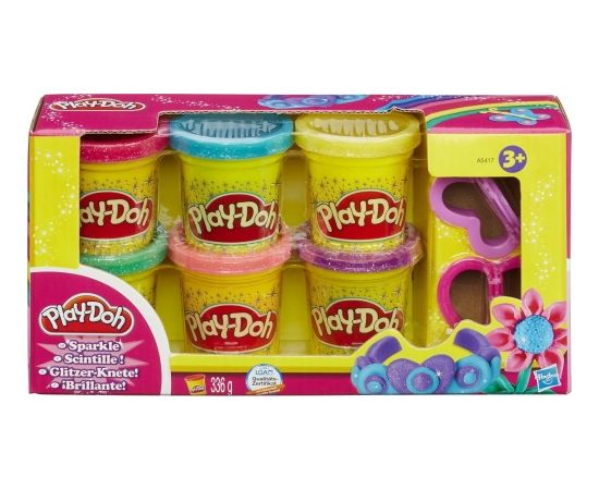 Play-Doh Plastilīna komplekts "Mirdzošais prieks"