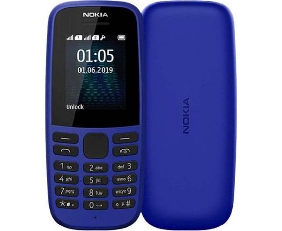 Nokia 105 (2019) Single SIM TA-1203 Blue