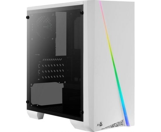 PC case Micro-ATX Aerocool CYLON MINI RGB WHITE - USB3.0