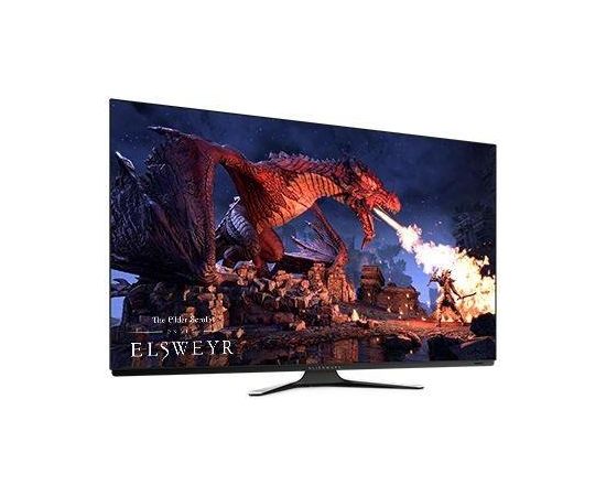 LCD Monitor|DELL|AW5520QF|54.6"|Gaming/4K|3840x2160|16:9|0.5 ms|Speakers|Colour Black|210-AUGQ